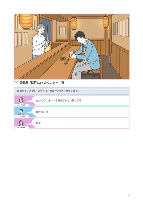 PDF（Admicreaオリジナル） ― シーンの書き出し例